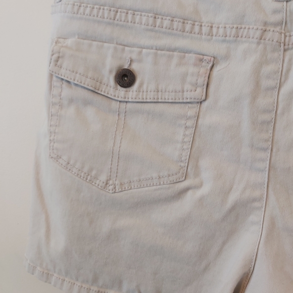 FADED GLORY | Women's Shorts Cream Size 16 - Picture 8 of 8